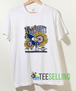 Warner Bros Sunflowers T shirt Adult Unisex Size S-3XL