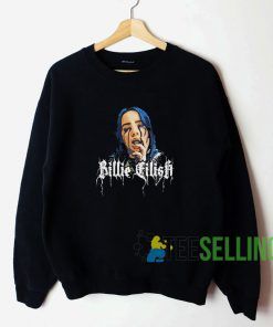 Billie Eilish Blue Art Sweatshirt Unisex