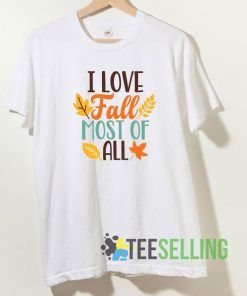 I Love Fall T shirt Adult Unisex Size S-3XL