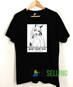 Zero Two Darling In The Franxx T shirt Adult Unisex Size S-3XL