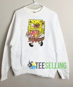 Zombie Sponge Sweatshirt Unisex Adult