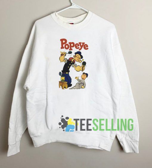Popeye The Sailorman Unisex Sweatshirt Unisex Adult