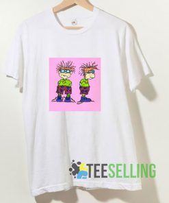 Chuckie Rugrats T shirt Adult Unisex Size S-3XL