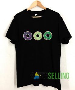 Mardi Gras Donuts T shirt Adult Unisex Size S-3XL