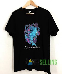 Octopus And Shake Friends T shirt Adult Unisex Size S-3XL