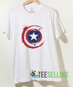 Captain America T shirt Adult Unisex Size S-3XL