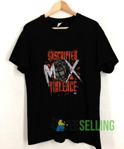 Jon Moxley Unscripted Violence T shirt Adult Unisex Size S-3XL