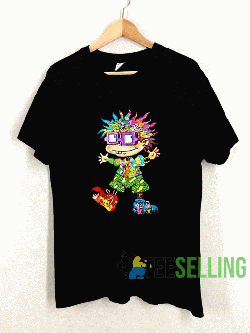 Rugrats Chuckie 1990s Cartoons T shirt Adult Unisex Size S-3XL