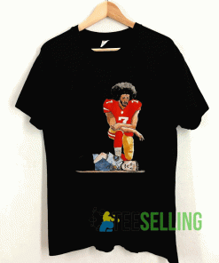 Colin Kaepernick Kneeling T shirt Adult Unisex Size S-3XL