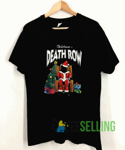 Death Row Records Christmas T shirt Adult Unisex Size S-3XL