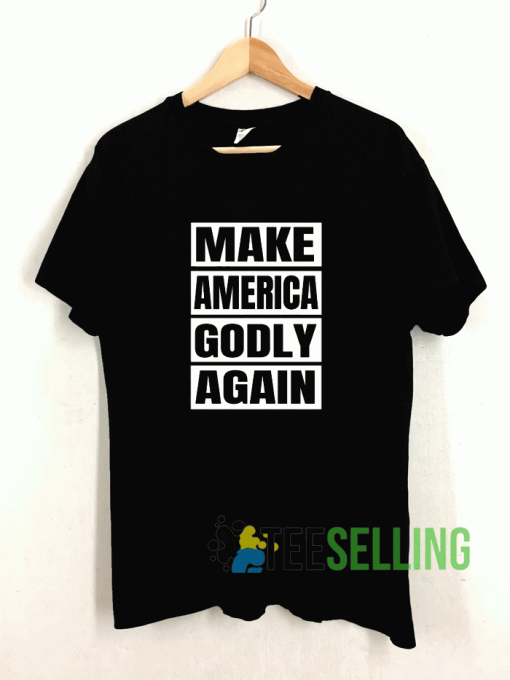 Make America Godly Again Logo T shirt Adult Unisex Size S-3XL
