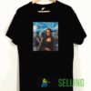 Selfie Mona Lisa T shirt