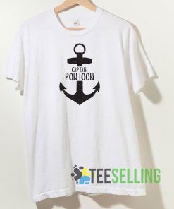Captain Poonton Anchor Tshirt