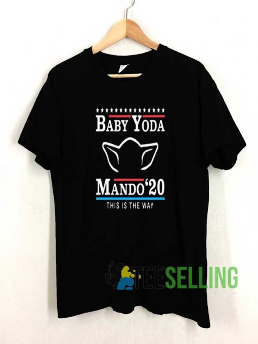Baby Yoda Mando 2020 Meme Tshirt