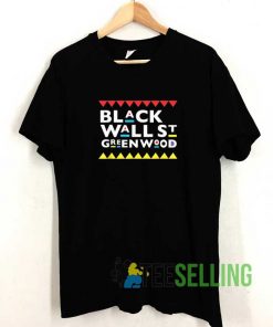 Black Wall Street Quotes Tshirt