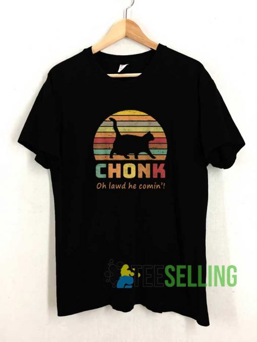 Chonk Scale Cat Meme Tshirt