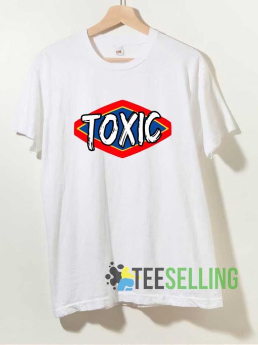 Crazy Toxic Logo Graphic Tshirt