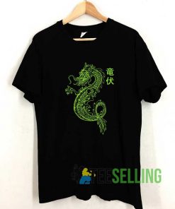 Japanese Green Dragon Parody Tshirt