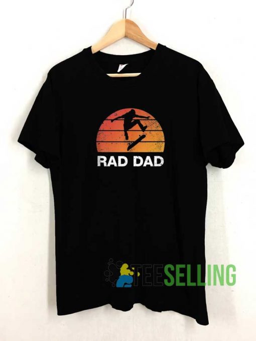 Rad Dad Skateboarder Graphic Tshirt