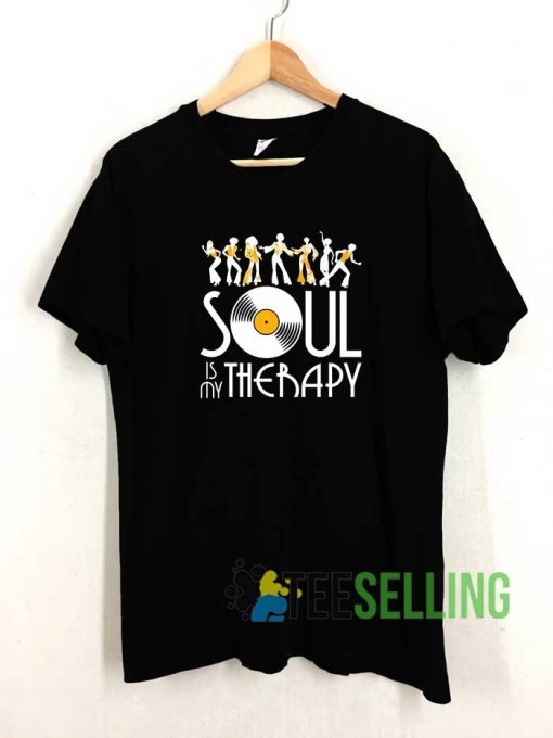 Soul Is My Therapy 70s Parody Tshirt