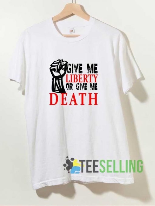 Warning Give Me Liberty Tshirt