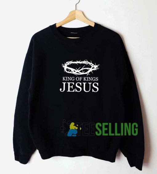 King of Kings Jesus Crown Sweatshirt Unisex Adult