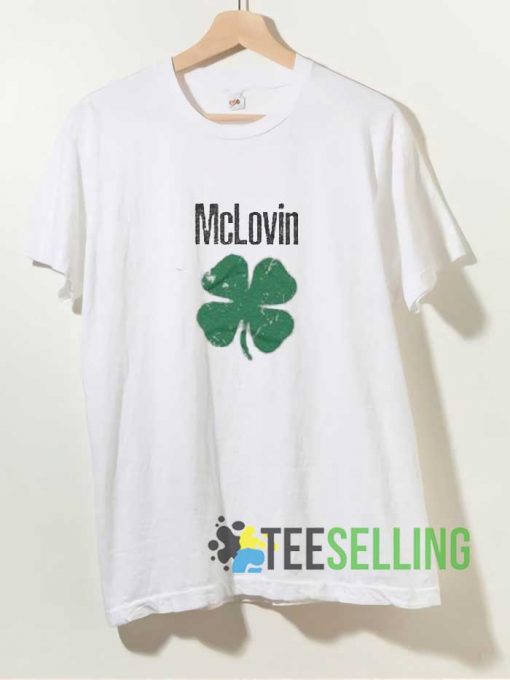 McLovin St Patrick Clover Tshirt