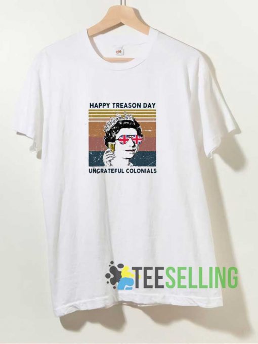 Retro Happy Treason Day Tshirt