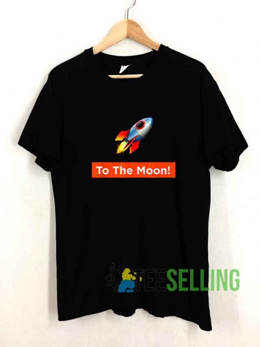 Rocket To The Moon Emoji Tshirt