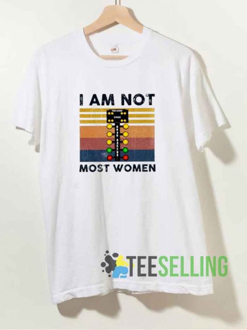 Vtg I am Not Most Women Tshirt