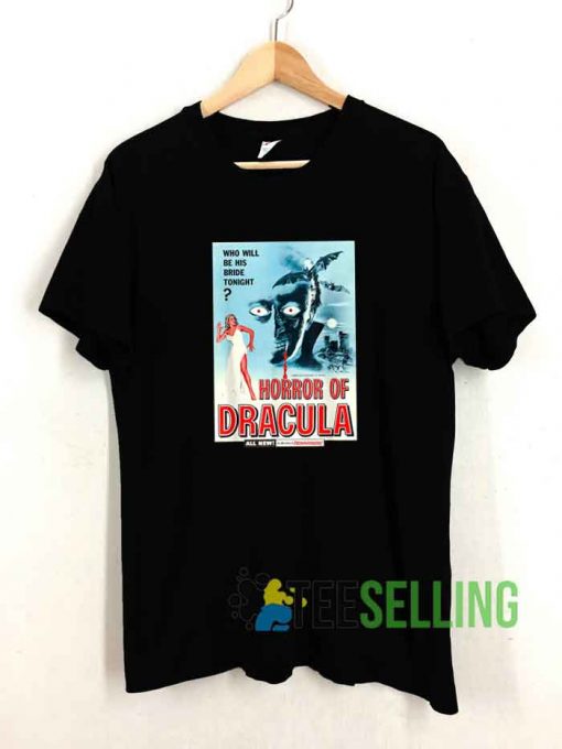 Dracula Vampire Poster Tshirt