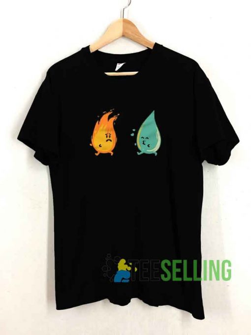 Fire And Water Friends Tshirt