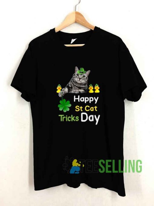 Happy St Patricks Day Cat Tshirt