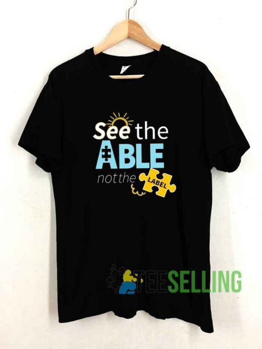 See The Able Autism Tshirt