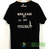 Nick Gage Merch Death Shirt