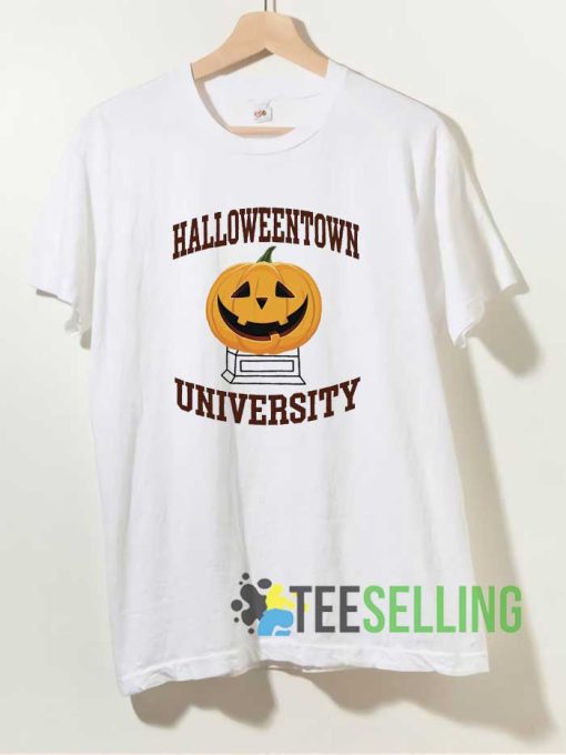 Pumpkin Halloweentown University Logo Shirt