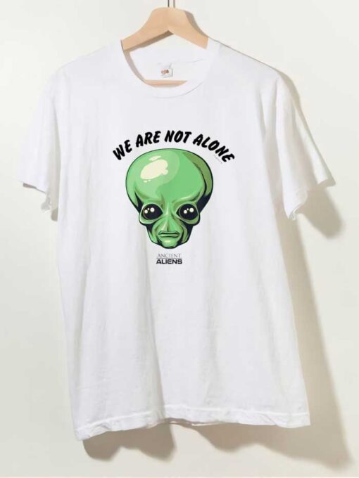 Not Alone Ancient Aliens Merchandise Shirt