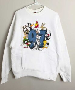 Vintage Cartoon 97 Six Flags Sweatshirt