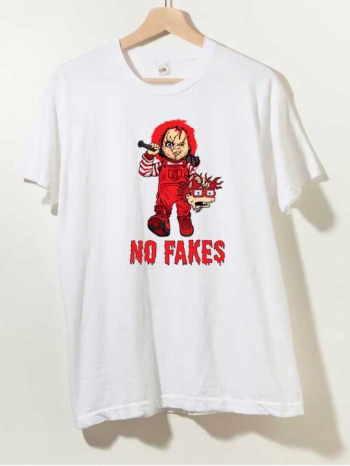 Little Psychopath No Fakes Chucky Shirt