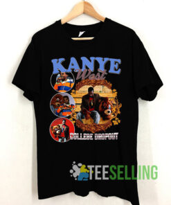 College Kanye West Vintage Shirt