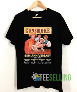 Poster Anniversary 68th Gunsmoke T Shirt