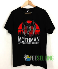 Vintage Mr Mothman Cryprid Monster Shirt