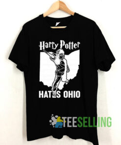 Vintage Hates Ohio Funny Harry Potter Tshirt