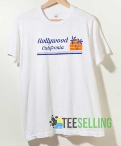 Classic Sunset Hollywood California T Shirts