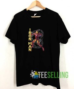 Assemble Iron Man Tech Graphic Tony Stark Iron Man T Shirt