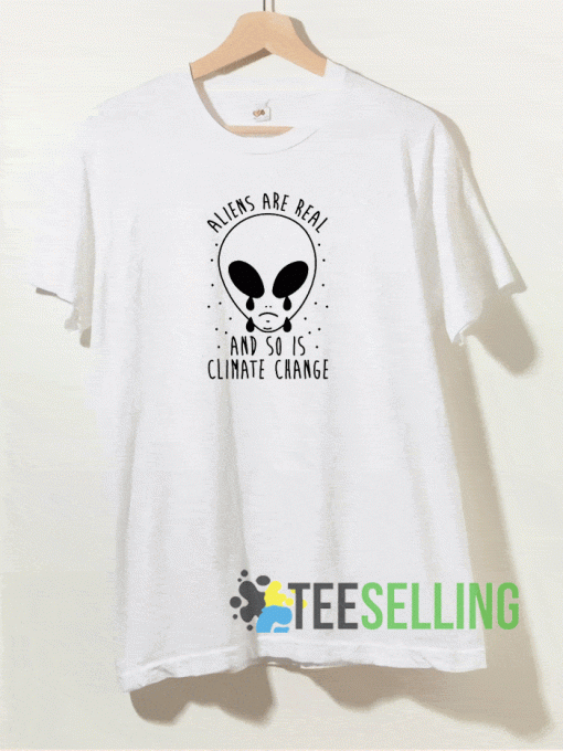 Aliens Climate Change T shirt