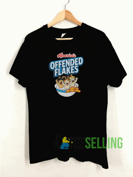 Americas Offended Flakes T shirt