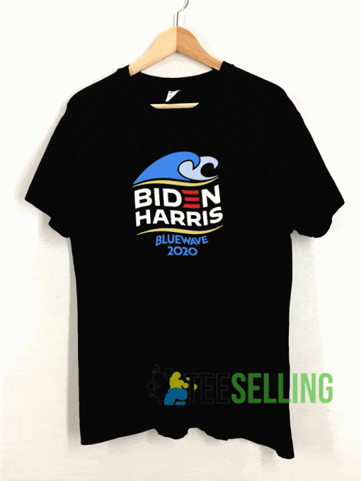 Biden Harris Blue Wave T shirt