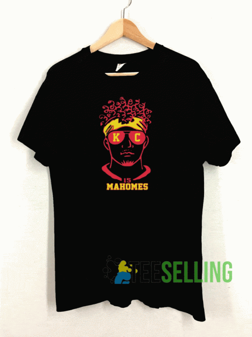Chiefs 15 Mahomes T shirt