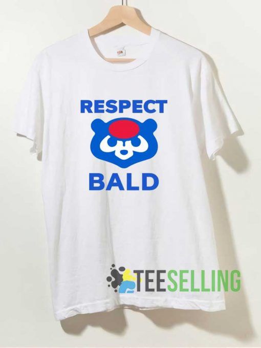 Cubs Respect Bald Tshirt
